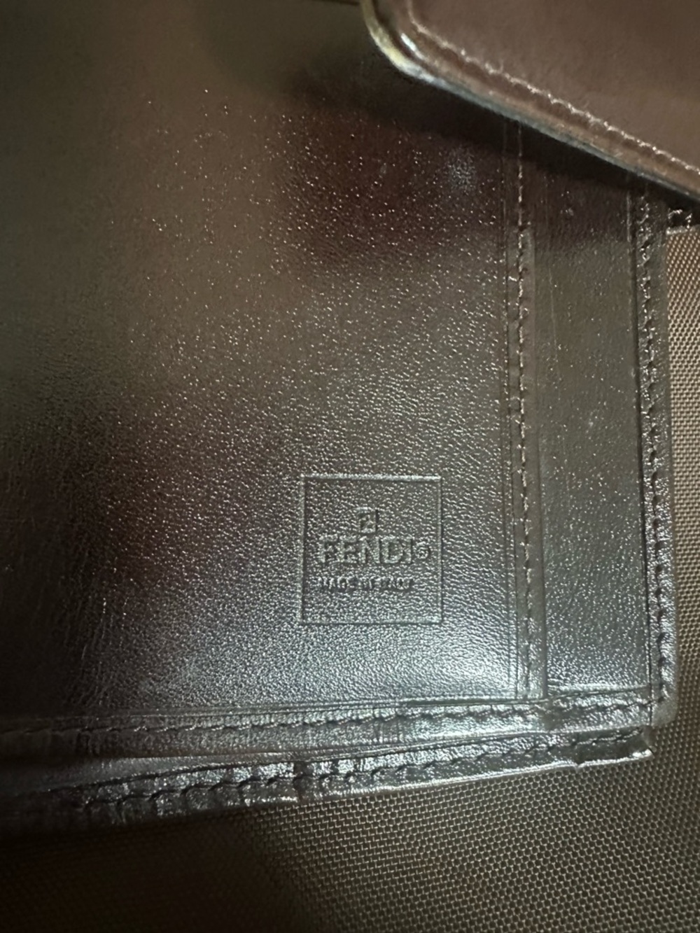 Authentic Fendi Zucca Logo Fold Wallet - Picture 7 of 14